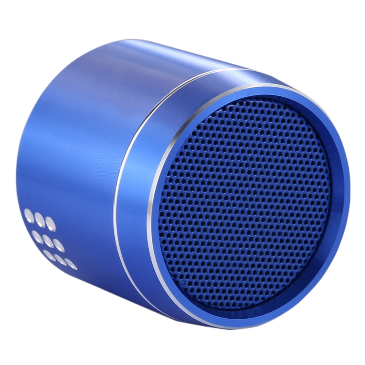 PTH-02 Portable True Wireless Stereo Mini Bluetooth Speaker with LED Indicator & Sling(Blue) - Mini Speaker by buy2fix | Online Shopping UK | buy2fix