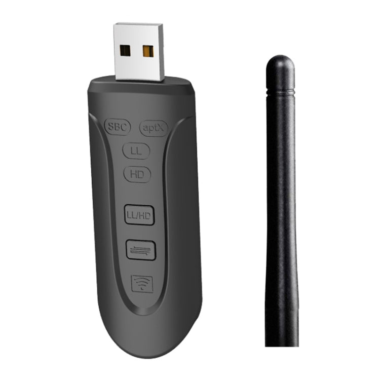 B52 USB Bluetooth 5.0 Wireless Audio Transmitter with Antenna - Apple Accessories by buy2fix | Online Shopping UK | buy2fix