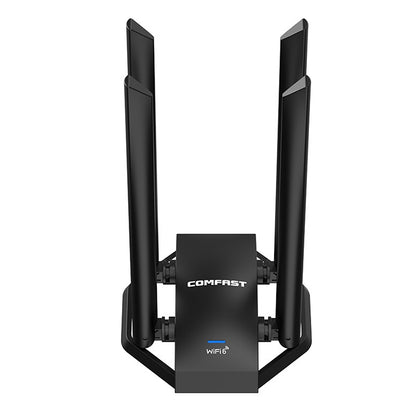 COMFAST CF-966AX Free-drive Dual Band 1800Mbps USB3.0 High Power Wireless WiFi 6 Adapter - USB Network Adapter by COMFAST | Online Shopping UK | buy2fix