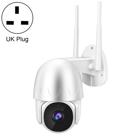 Tuya QX45 1080P Full HD IP65 Waterproof 2.4G Wireless IP Camera, Support Motion Detection & Two-way Audio & Night Vision & TF Card, UK Plug - Security by buy2fix | Online Shopping UK | buy2fix