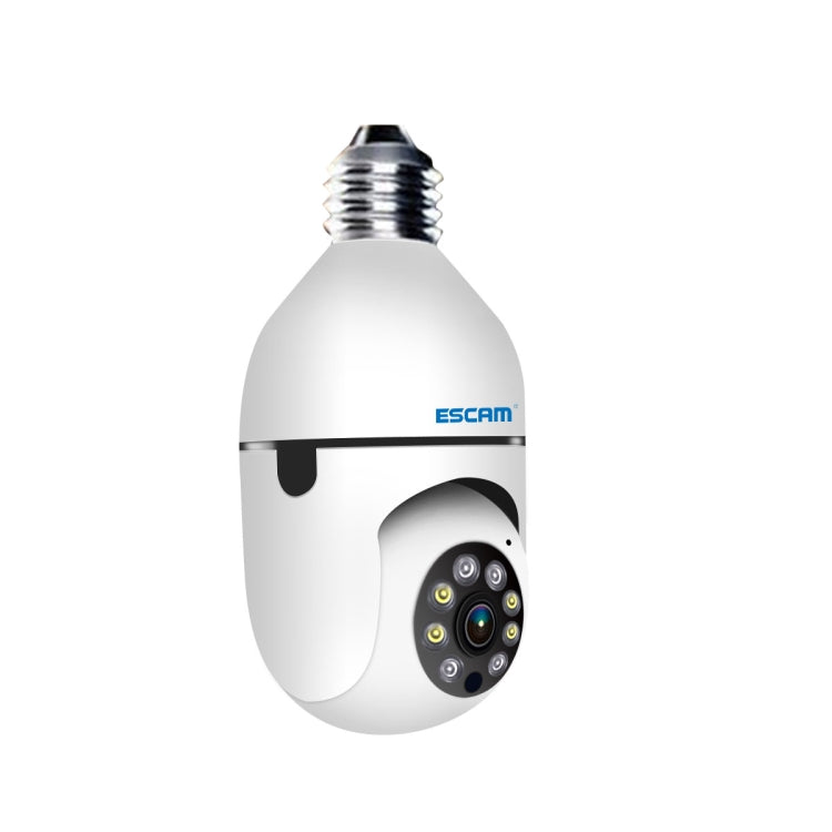 ESCAM PT208 1080P HD Light Bulb WiFi Camera, Support Motion Detection, Two-way Audio, Night Vision, TF Card - Light Bulb Camera by ESCAM | Online Shopping UK | buy2fix