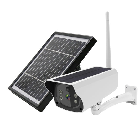 VESAFE Y4P Outdoor HD 1080P Solar Power Security IP Camera, Support Motion Detection & PIR Wake up, IP66 Waterproof(White) - Security by buy2fix | Online Shopping UK | buy2fix