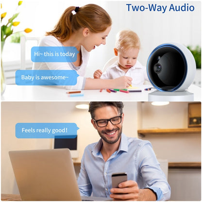 YT50-2 3.0MP 360 Rotation IP Camera WiFi Smart Security Camera, Support TF Card / Two-way Audio / Motion Detection / Night Vision(AU Plug) - Security by buy2fix | Online Shopping UK | buy2fix