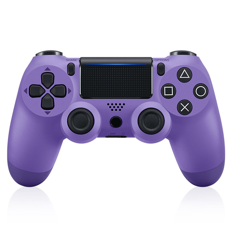 For PS4 Wireless Bluetooth Game Controller Gamepad with Light, US Version(Purple) - Gamepads by buy2fix | Online Shopping UK | buy2fix