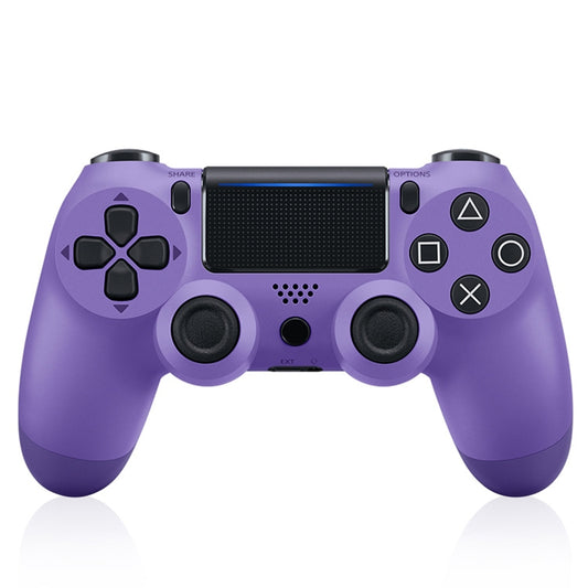 For PS4 Wireless Bluetooth Game Controller Gamepad with Light, EU Version(Purple) - Gamepads by buy2fix | Online Shopping UK | buy2fix