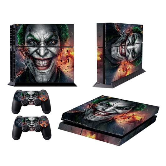 Clown Bucky Pattern Fashion Color Protective Film Sticker for Sony PS4 - Stickers by buy2fix | Online Shopping UK | buy2fix