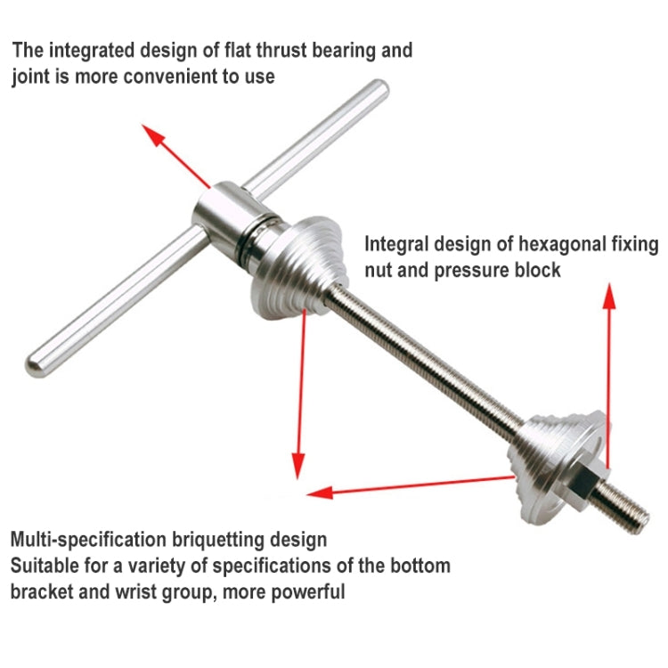 BIKERSAY BT040BT Bike Axle Cente Press-In Shaft Static Installation Disassembly Tool - Outdoor & Sports by BIKERSAY | Online Shopping UK | buy2fix