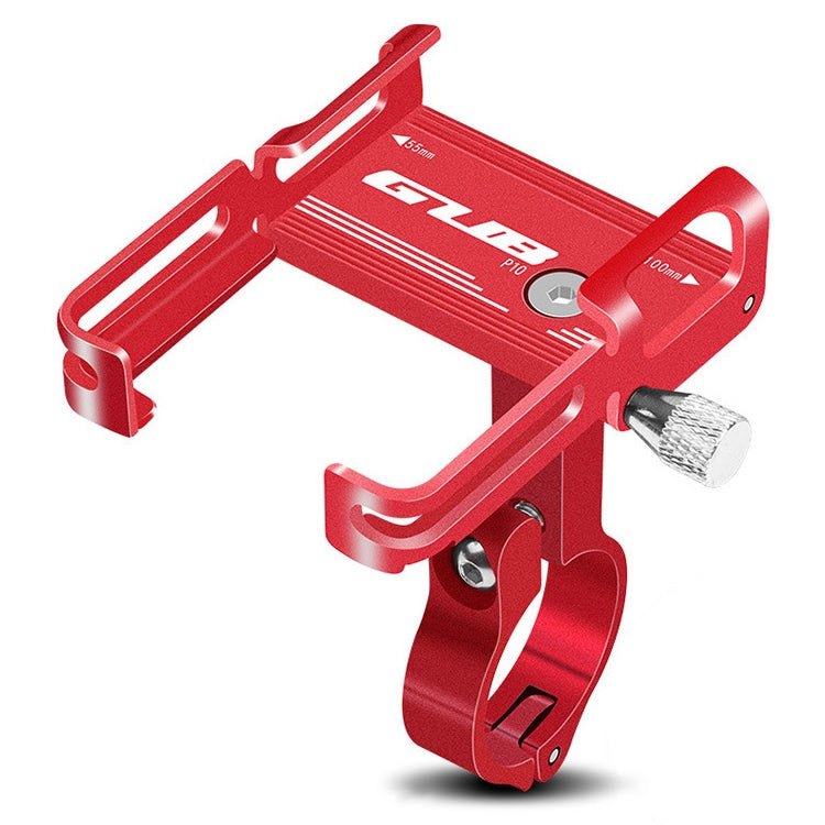 GUB P10 Aluminum Bike Phone Holder(Red) - Outdoor & Sports by GUB | Online Shopping UK | buy2fix