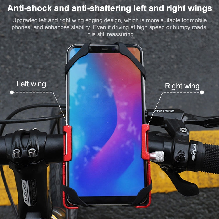 GUB P10 Aluminum Bike Phone Holder(Black) - Outdoor & Sports by GUB | Online Shopping UK | buy2fix