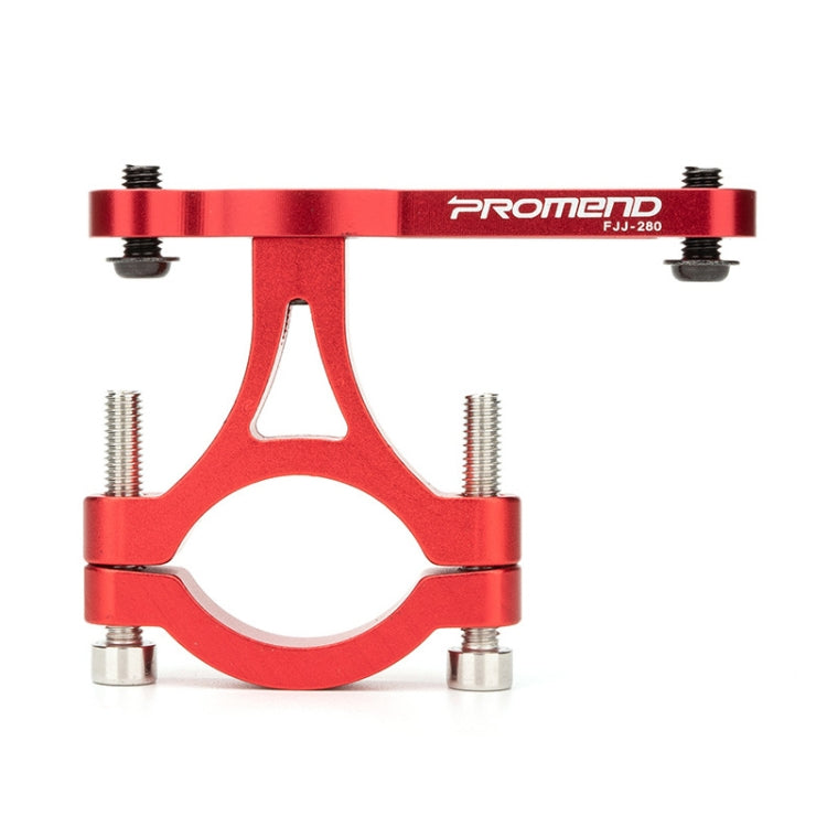 PROMEND FJJ-280N CNC Aluminum Alloy Bicycle Adapter Seat for Bottle Cage (Red) - Outdoor & Sports by PROMEND | Online Shopping UK | buy2fix