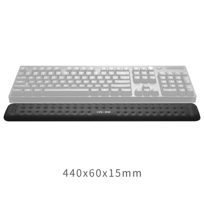 Mechanical Keyboard Wrist Rest Memory Foam Mouse Pad, Size : L (Black) - Mouse Pads by buy2fix | Online Shopping UK | buy2fix