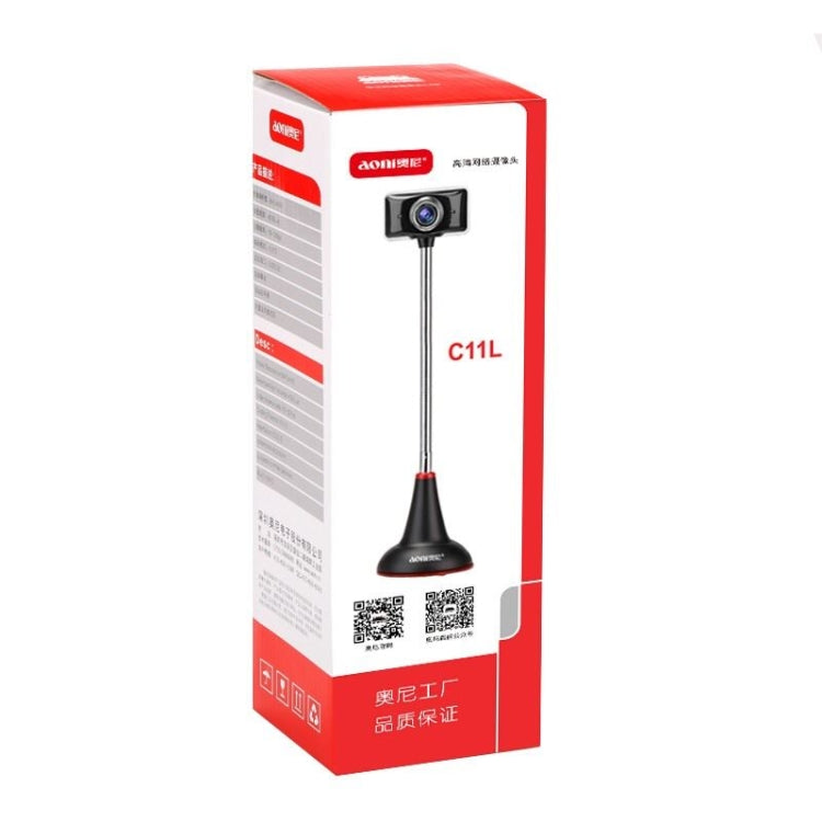 aoni C11L 720P HD Video Computer Camera with Microphone - HD Camera by buy2fix | Online Shopping UK | buy2fix