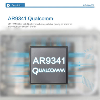 COMFAST CF-WA700 Qualcomm AR9341 300Mbps/s Outdoor Wireless Network Bridge with Dual Antenna 48V POE Adapter & AP / Router Mode, Classfication Function, 85 Devices Connecting Synchronously - Network Hardware by COMFAST | Online Shopping UK | buy2fix