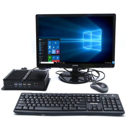 HYSTOU FMP04B-i3-4010U Mini PC Core i3-4010U Intel QS77 Express 1.7GHz, RAM: 4GB, ROM: 64GB, Support Windows 10 / Linux OS - Barebone Mini PCs by HYSTOU | Online Shopping UK | buy2fix