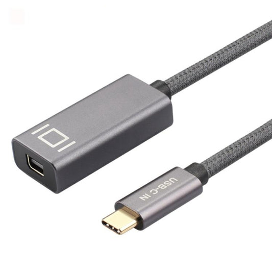 4K 60Hz USB-C / Type-C Male to Mini DisplayPort Female Adapter Cable - Computer & Networking by buy2fix | Online Shopping UK | buy2fix