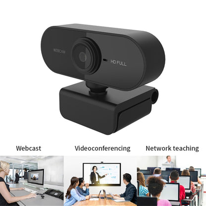 HD-U01 1080P USB Camera WebCam with Microphone -  by buy2fix | Online Shopping UK | buy2fix