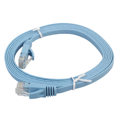 2m CAT6 Ultra-thin Flat Ethernet Network LAN Cable, Patch Lead RJ45 (Blue) - Lan Cable and Tools by buy2fix | Online Shopping UK | buy2fix