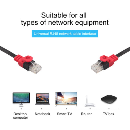 REXLIS CAT6-3 CAT6 Flat Ethernet Unshielded Gigabit RJ45 Network LAN Cable, Length: 2m -  by REXLIS | Online Shopping UK | buy2fix