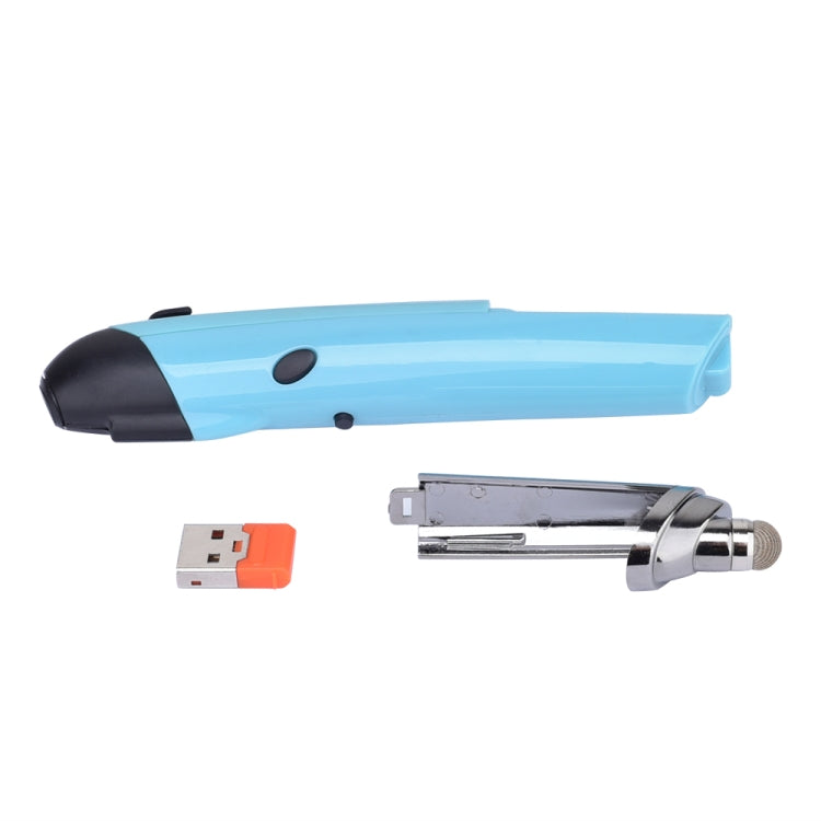 PR-08 6-keys Smart Wireless Optical Mouse with Stylus Pen & Laser Function (Blue) - Computer & Networking by buy2fix | Online Shopping UK | buy2fix