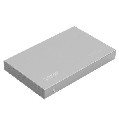 ORICO 2518S3 USB3.0 External Hard Disk Box Storage Case for 7mm & 9.5mm 2.5 inch SATA HDD / SSD (Silver) - Computer & Networking by ORICO | Online Shopping UK | buy2fix