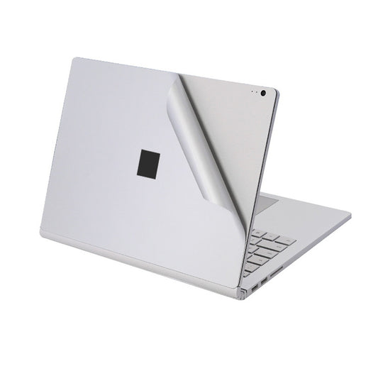 4 in 1 Notebook Shell Protective Film Sticker Set for Microsoft Surface Book 2 15 inch(Silver) - Computer & Networking by buy2fix | Online Shopping UK | buy2fix