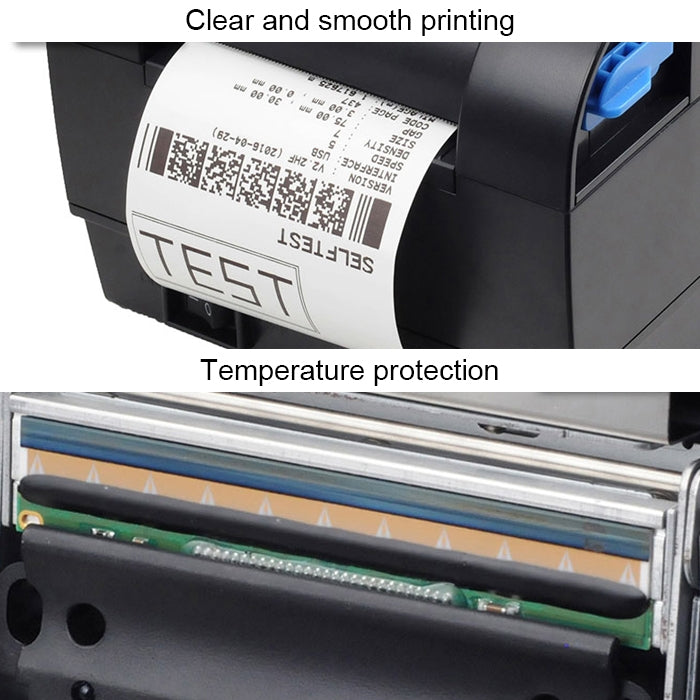 Xprinter XP-365B USB Port Thermal Automatic Calibration Barcode Printer - Printer by Xprinter | Online Shopping UK | buy2fix