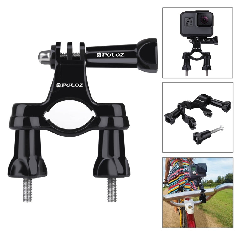 PULUZ 24 in 1 Bike Mount Accessories Combo Kits with EVA Case (Wrist Strap + Helmet Strap + Extension Arm + Quick Release Buckles + Surface Mounts + Adhesive Stickers + Tripod Adapter + Storage Bag +  ... /3 /2 /1, DJI Osmo Action and Other Action Cameras - DJI & GoPro Accessories by PULUZ | Online Shopping UK | buy2fix