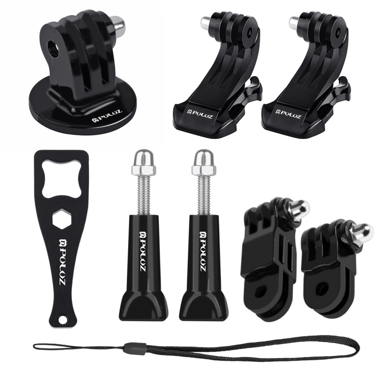 PULUZ 20 in 1 Accessories Combo Kits (Chest Strap + Head Strap + Suction Cup Mount + 3-Way Pivot Arm + J-Hook Buckles + Extendable Monopod + Tripod Adapter + Bobber Hand Grip + Storage Bag + Wrench) f ... /3 /2 /1, DJI Osmo Action and Other Action Cameras - DJI & GoPro Accessories by PULUZ | Online Shopping UK | buy2fix