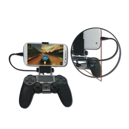 DOBE TP4-016 Smartphone OTG Clamp Holder for Sony PS4 Game Controller, Suitable for Up to 6 inch Phones - Holder by DOBE | Online Shopping UK | buy2fix