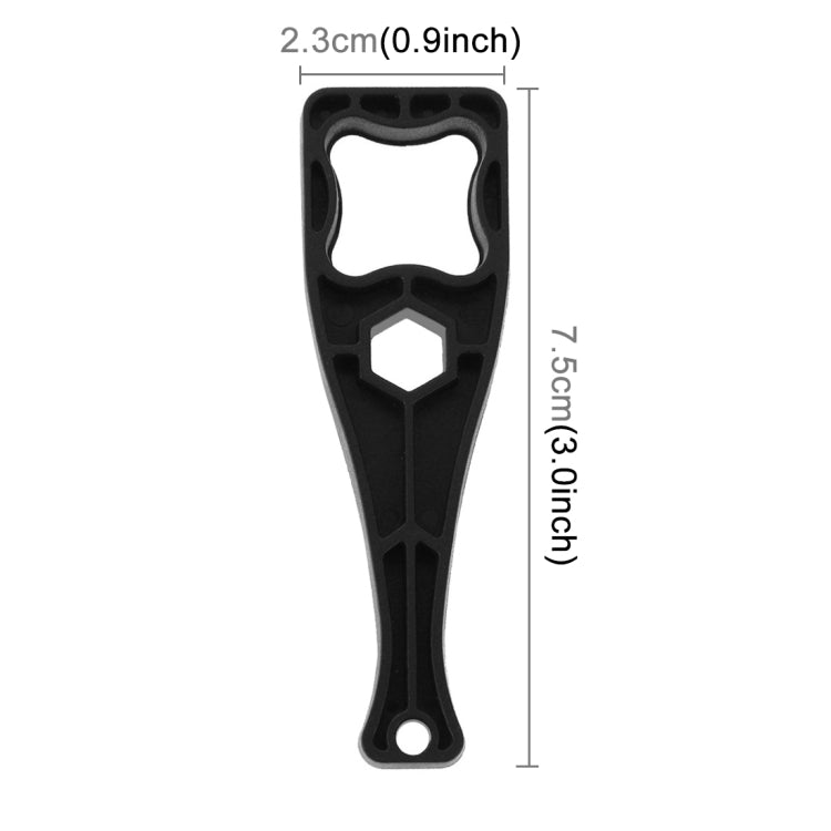 PULUZ Plastic Thumbscrew Wrench Spanner with Lanyard for GoPro Hero11 Black / HERO10 Black / HERO9 Black / HERO8 Black / HERO7 /6 /5 /5 Session /4 Session /4 /3+ /3 /2 /1, Xiaoyi and Other Action Cameras - DJI & GoPro Accessories by PULUZ | Online Shopping UK | buy2fix