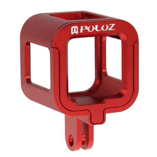 PULUZ Housing Shell CNC Aluminum Alloy Protective Cage with Insurance Frame for GoPro HERO5 Session /HERO4 Session /HERO Session(Red) - DJI & GoPro Accessories by PULUZ | Online Shopping UK | buy2fix