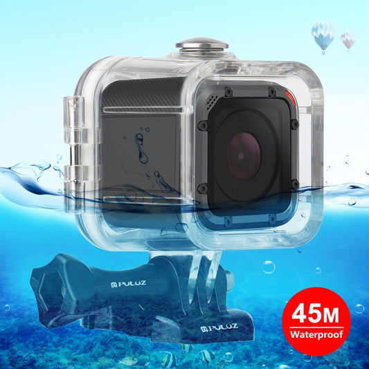 PULUZ 45m Underwater Waterproof Housing Diving Protective Case for GoPro HERO5 Session /HERO4 Session /HERO Session, with Buckle Basic Mount & Screw - Waterproof Cases by PULUZ | Online Shopping UK | buy2fix