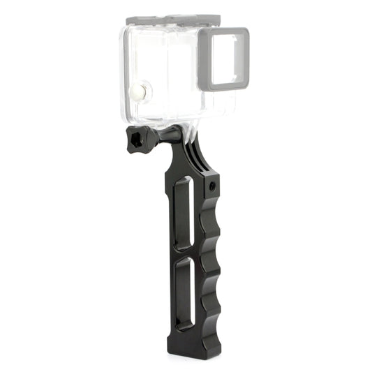 PULUZ Aluminum Alloy Tactical Hand Holder Grip for DJI Osmo Action, GoPro NEW HERO /HERO7 /6 /5 /5 Session /4 Session /4 /3+ /3 /2 /1, Xiaoyi and Other Action Cameras(Black) - Camera Accessories by PULUZ | Online Shopping UK | buy2fix