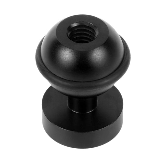 PULUZ CNC Aluminum Ball Head Adapter Mount for GoPro Hero11 Black / HERO10 Black /9 Black /8 Black /7 /6 /5 /5 Session /4 Session /4 /3+ /3 /2 /1, DJI Osmo Action and Other Action Cameras, Diameter: 2.5cm(Black) - DJI & GoPro Accessories by PULUZ | Online Shopping UK | buy2fix