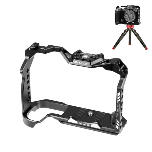For Canon EOS R7 PULUZ Metal Camera Cage Stabilizer Rig(Black) - Camera Accessories by PULUZ | Online Shopping UK | buy2fix