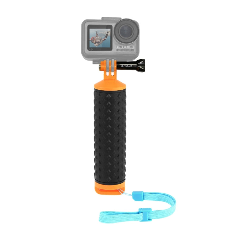 PULUZ Floating Handle Hand Grip Buoyancy Rods with Strap for GoPro HERO10 Black / HERO9 Black / HERO8 Black / HERO7 /6 /5 /5 Session /4 Session /4 /3+ /3 /2 /1, Xiaoyi and Other Action Cameras(Orange) - DJI & GoPro Accessories by PULUZ | Online Shopping UK | buy2fix