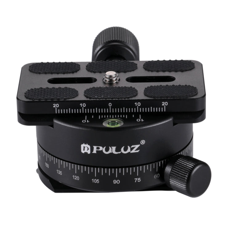 PULUZ Aluminum Alloy 360 Degree Rotation Panorama Ball Head with Quick Release Plate for Camera Tripod Head - Tripod Heads by PULUZ | Online Shopping UK | buy2fix