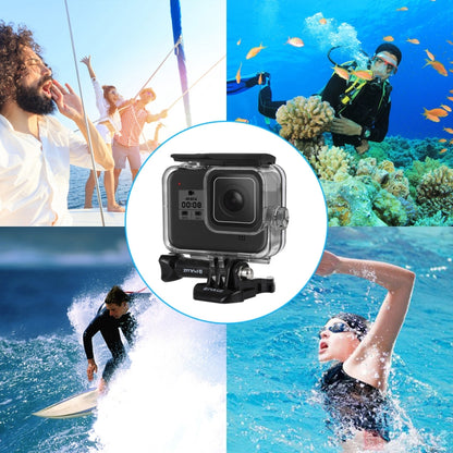 PULUZ 60m Underwater Depth Diving Case Waterproof Camera Housing for GoPro HERO8 Black - Waterproof Cases by PULUZ | Online Shopping UK | buy2fix