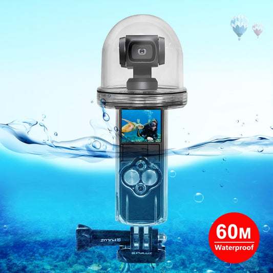PULUZ 60m Underwater Waterproof Housing Diving Case Cover for DJI Osmo Pocket - DJI & GoPro Accessories by PULUZ | Online Shopping UK | buy2fix