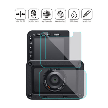 PULUZ  Front Lens and Back LCD Display Flexible Anti-fingerprint AF HD Film for Sony RX0 II / RX0 - DJI & GoPro Accessories by PULUZ | Online Shopping UK | buy2fix