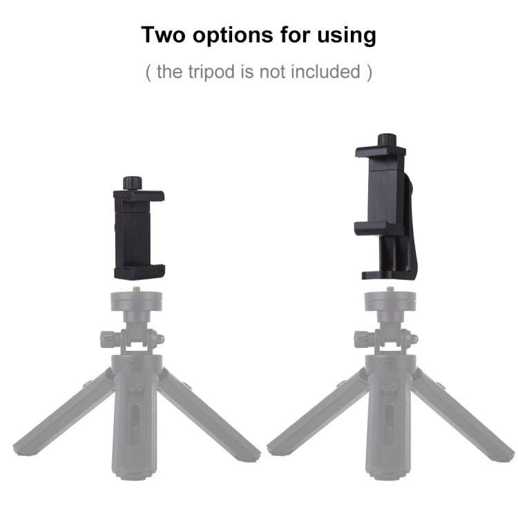 PULUZ 360 Degree Rotating Universal Horizontal Vertical Shooting Phone Clamp Holder Bracket for iPhone, Galaxy, Huawei, Xiaomi, Sony, HTC, Google and other Smartphones - Desktop Holder by PULUZ | Online Shopping UK | buy2fix