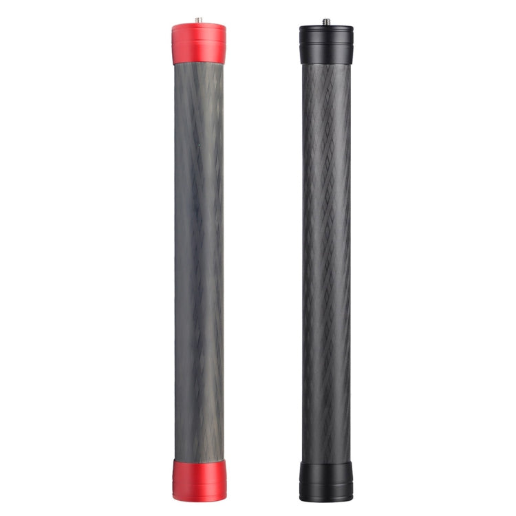PULUZ Carbon Fiber Extension Monopod Pole Rod Extendable Stick for DJI / MOZA / Feiyu V2 / Zhiyun G5 / SPG Gimbal, Length: 35cm(Black) - DJI & GoPro Accessories by PULUZ | Online Shopping UK | buy2fix