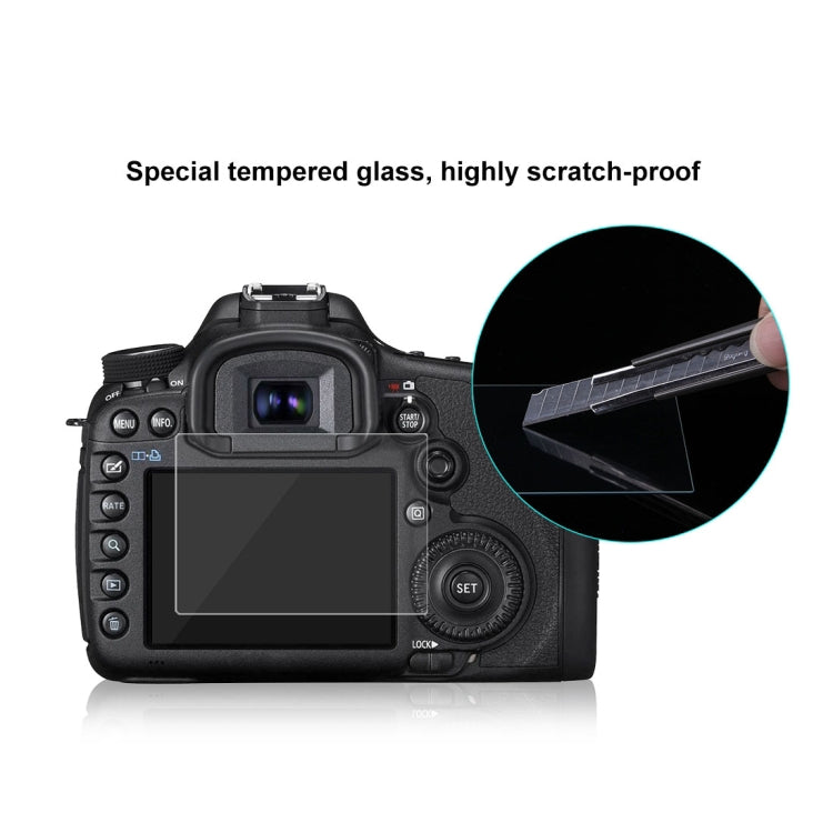 PULUZ 2.5D 9H Tempered Glass Film for Canon 5D Mark III, Compatible with Olympus SH50, Pentax K3 / K3II / 645Z, Sony HX7 / HX9 / HX100 / WX9 / HX30 / HX200 / W670 / W630 / WX100 - Camera Accessories by PULUZ | Online Shopping UK | buy2fix