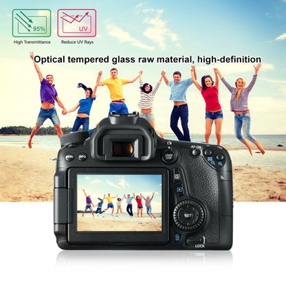 PULUZ 2.5D 9H Tempered Glass Film for Canon 650D, Compatible with 80D / 70D / 77D(9000D) / 800D(X9I) / 700D(X7I) / 750D(X8I) / 760D(8000D) / XC10 / XC15 / 7D2, Pentax Q1 / K-S1 /Q10 / Q7, Panasonic ZS35, Nikon V1 - Camera Accessories by PULUZ | Online Shopping UK | buy2fix
