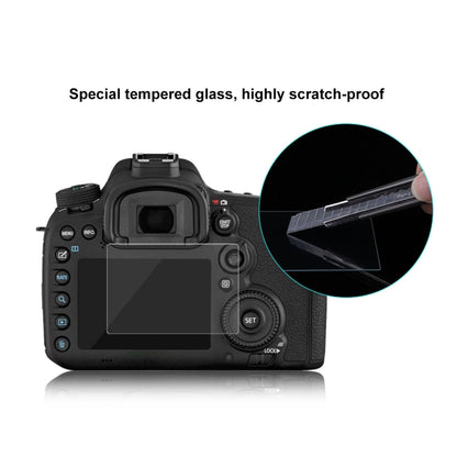 PULUZ 2.5D 9H Tempered Glass Film for Canon EOS 7D Mark II - Camera Accessories by PULUZ | Online Shopping UK | buy2fix