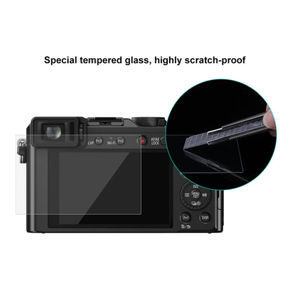 PULUZ 2.5D 9H Tempered Glass Film for Panasonic DMC-LX100, Compatible with Panasonic GF2 / GF3 / GF5 / GF6 / WEA / GM1 / FL1GK / GX7 / GF9  / GF8  / GF7 / GM1S / TZ70 / TZ90 / TZ85 / FZ85 / TZ57 - Camera Accessories by PULUZ | Online Shopping UK | buy2fix