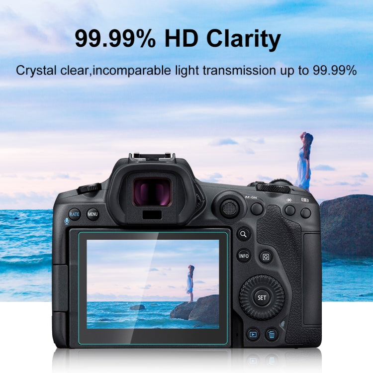 PULUZ 2.5D 9H Tempered Glass Film for Canon EOS R5 / EOS R5C - Camera Accessories by PULUZ | Online Shopping UK | buy2fix