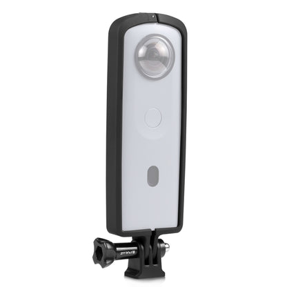 PULUZ PC ABS Plastic Protective Frame for Ricoh Theta SC2, with Adapter Mount & Screw(Black) - DJI & GoPro Accessories by PULUZ | Online Shopping UK | buy2fix