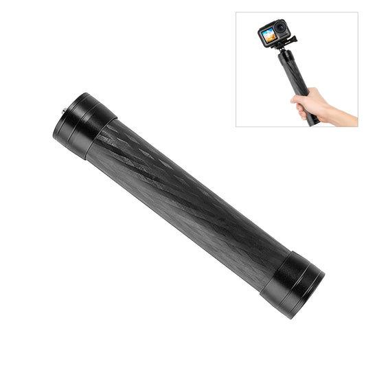PULUZ 21cm Carbon Fiber Extension Monopod Stick for DJI / MOZA / Feiyu V2 / Zhiyun G5 Gimbal(Black) - DJI & GoPro Accessories by PULUZ | Online Shopping UK | buy2fix