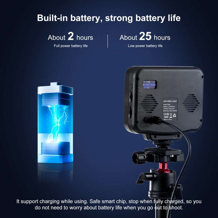 PULUZ Pocket 2500-9900K+RGB Full Color Beauty Fill Light Handheld On-Camera Photography LED Light - Camera Accessories by PULUZ | Online Shopping UK | buy2fix